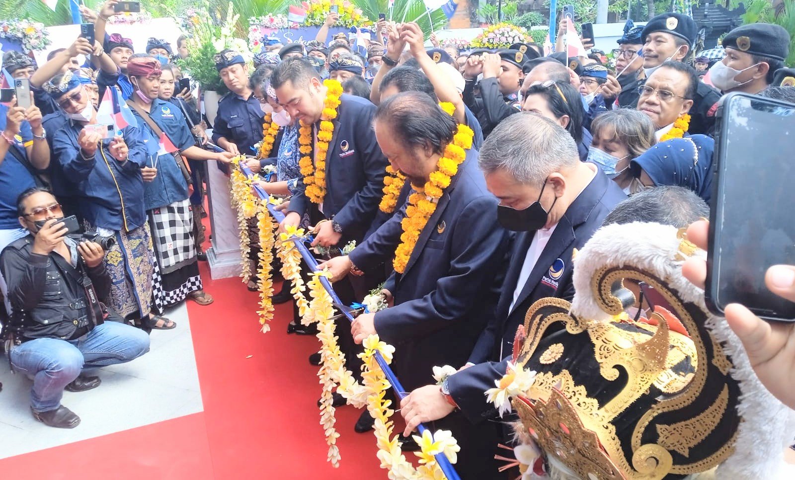 Resmikan Kantor Baru Surya Paloh Pemilu Harus Ada Wakil Nasdem