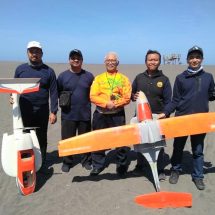 UGM Kembangkan “Drone Amphibi” untuk Monitoring Gunung Api