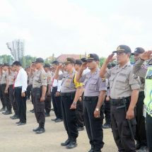 820 Personel TNI-Polri Jaga 588 TPS Pilkel Serentak 2019 di Denpasar