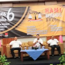 Rayakan Dies Natalies Ke-6, DPD HAMI BERSATU Bali Imbau Advokat Tingkatkan Kapasitas dan Integritas Dalam Memberikan Pelayanan Hukum