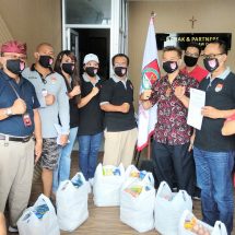 FBN Bali Bantu Paket Sembako dan Masker Warga Terdampak Covid-19