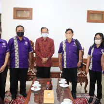 Terkait UU Cipta Kerja, Gubernur Koster Terima Aspirasi Pengurus FSP Par-SPSI Bali 