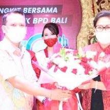 Ny. Putri Koster Minta Bank BPD Beri Peluang dan Edukasi UMKM/IKM Bali