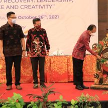 Pembukaan ICFBE 2021, Gubernur Koster Paparkan Konsep Ekonomi Kerthi Bali