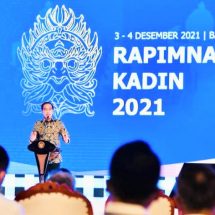 Rapimnas Kadin 2021, Jokowi: Bandul Ekonomi Dunia Mulai Bergerak ke Arah Ekonomi Hijau