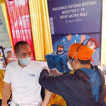 Perkuat Herd Immunity, Grup Astra Bali Vaksinasi Gotong Royong Booster Untuk Karyawan