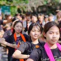 Saksikan Mahasiswa ITB STIKOM Bali Pentaskan Labuh Gentuh dalam Pawai PKB ke-44