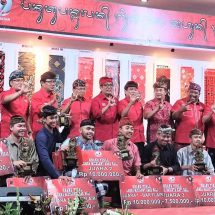 Rangkaian HUT ke-49 PDI Perjuangan dan Peringatan Bulan Bung Karno 2022 Ditutup dengan Penyerahan Hadiah Juara Lomba dan Bantuan Siswa Yatim Piatu Berprestasi