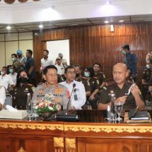 ​Kapolda Bali Dampingi Gubernur dalam Kunjungan Kerja Komisi II DPR RI