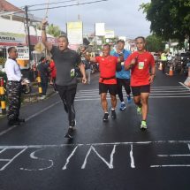 Fun Run 7,7 Km Meriahkan HUT ke-77 TNI AL