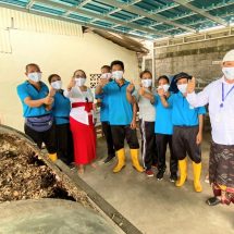 ​Peduli Lingkungan, SMA Negeri 5 Denpasar Olah Sisa Tanaman Jadi Arang dan Pupuk Kompos