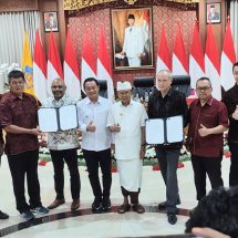 ​Trisno Nugroho: Penandatanganan PKS antara Marriott Group dan The Apurva Kempinski Bali dengan PT Dewan Arak Bali Dukung Pemulihan Ekonomi Bali Bangkit