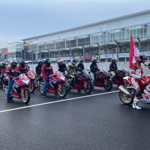 ​Juara Asia Andi Gilang dan Komunitas Honda Ramaikan CBR Track Day di Mandalika