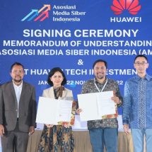 Huawei dan AMSI Jalin Sinergi Tingkatkan Kecakapan Digital Media Siber di Indonesia