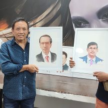 ​Wujud Kebanggaan dan Penghormatan Seniman-NCPI Bali, Persembahkan Karya Lukisan Pemimpin G20