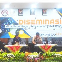 KPI dan Universitas Gorontalo Gelar Diseminasi Kajian Minat, Kepentingan dan Kenyaman Publik
