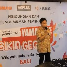​Pengundian dan Pengumuman Pemenang ‘Yamalube Bikin Geger’, Nurmalinda Raih Yamaha Nmax