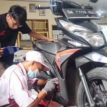 Uji Kompetensi Keahlian, Astra Motor Bali Turut Sebagai Penguji External 