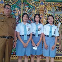 ​Program Studi Tiru Kepengurusan OSIS SMAN 4 Denpasar Dikunjungi SMAN 1 Makassar
