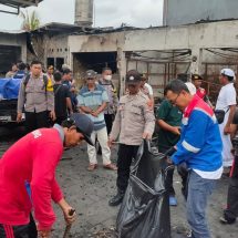 Tanggap Darurat, Pertamina Peduli Korban Kebakaran Pasar Semat Sari Tibubeneng