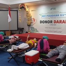 Serangkaian HUT ke-122, Pegadaian Kanwil VII Denpasar Gelar Donor Darah