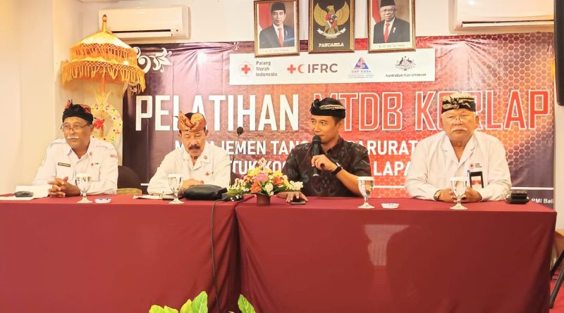 PMI Bali latih KORLAP Dalam Manajemen Tanggap Darurat Bencana