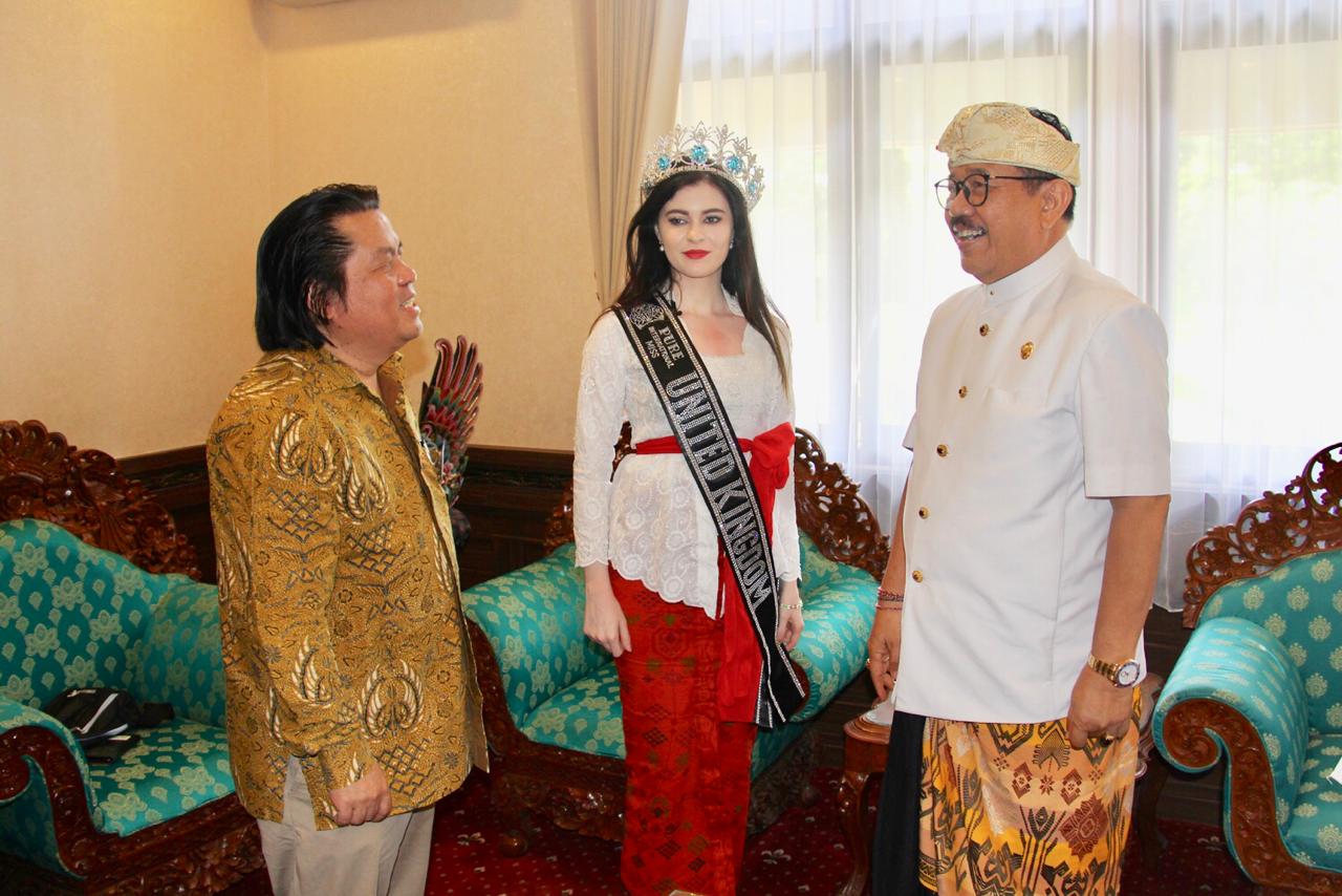 Miss Pure Internasional 2018 Dukung Upaya Bali Perangi Sampah Plastik