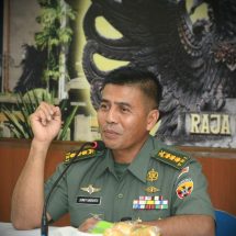 Kodam IX/Udayana Terima Pendaftaran Caba PK TNI AD TA. 2019