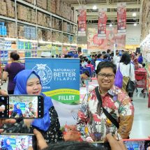Selain Ekspor, Produk Ikan Naturally Better Tilapia Kini Masuki 1.000 Lebih Gerai Supermarket di Indonesia