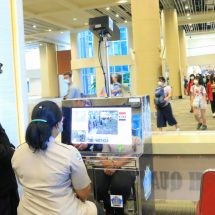 Antisipasi Virus Corona, Wagub Bali Tinjau Alat Body Thermal Scanner di Bandara Ngurah Rai