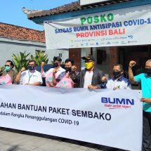 Peduli Covid-19, PLN UID Bali Sumbang 800 Paket Sembako