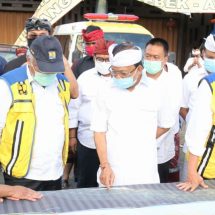 Gubernur Koster Bersama Menteri PUPR Tinjau Lokasi Rencana Pembangunan Jalan Tol Mengwi-Gilimanuk