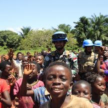 Satgas TNI XXXIX-B RDB/MONUSCO Bantu “Trauma Healing” Masyarakat dan Anak-Anak di Kongo