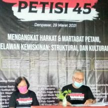 Komunitas Cinta Pertanian Indonesia Buat “Petisi 45”,  Petani Harus Sejahtera