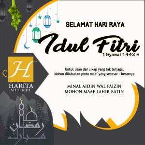 Harita Nickel Selamat Hari Raya Idul Fitri 1442 Hijriah