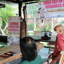 Berlangsung Saat PPKM Darurat, Lomba Kartun Strip Berbahasa Bali Dikonsep Hybrid
