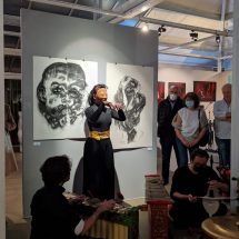 Karya Destrukturisasi Pelukis Indonesia Ronnie Jiang Jadi Primadona Pameran di Paris