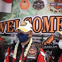 Bangkitkan Ekonomi dan Pariwisata, Ribuan Bikers HDCI Gathering di Bali