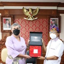 Gubernur Koster Tegaskan ke Dubes Australia Pandemi Covid-19 di Bali Melandai dan Stabil
