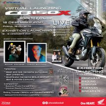 Yuk Ikuti Serunya Virtual Launching Sport Adventure Touring New CB150X di Hondafansbali