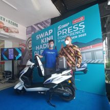 Kolaborasi Swap Indonesia dan Circle-K Sediakan Ratusan Titik Penukaran Baterai Bagi Pengguna Motor Listrik
