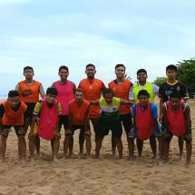 Persiapan Pendek, Tim Beachsoccer NTT Bersua Tim Bali A di PBPI 2022