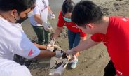 Astra Motor Bali Peringati “May Day” dengan Bersih-Bersih Pantai