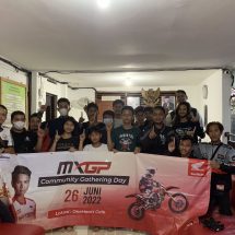 Dukung Pebalap Indonesia, Astra Motor Bali Ajak Komunitas Honda Nobar MXGP Sambil Berdonasi