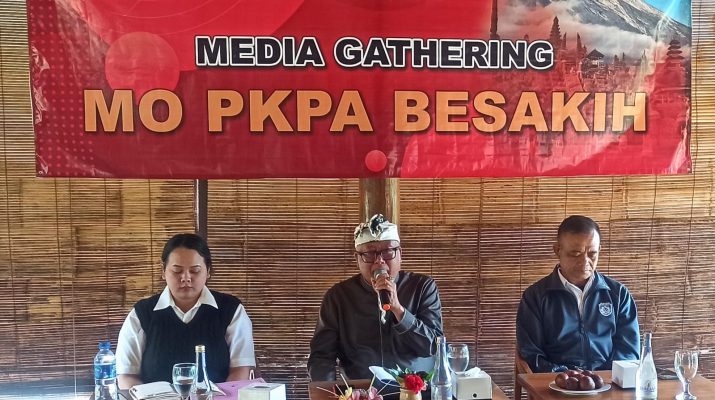 Media Gathering MO PKPA Besakih berlokasi di Restaurant Mahagiri Karangasem