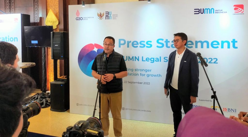 Kementerian BUMN Dan Forum Hukum BUMN Gelar BUMN Legal Summit 2022 ...