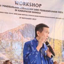 ​Pengelolaan Dana Desa, Dr. Mangku Pastika,M.M.: Hindari Masalah Hukum Perbekel agar Patuhi NSPK