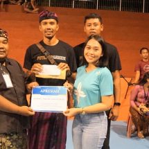 ​Dorong Pemuda untuk Berkegiatan Positif, Bank Lestari Bali (BPR) Dukung Kejuaraan Bola Voli Karang Taruna Pangestu Hayu