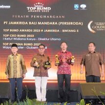 Jamkrida Bali Sabet Penghargaan Golden Trophy Kali ke-9