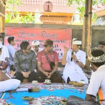 Kunjungi Desa Wisata Nongan, Dr. Mangku Pastika, M.M. Dorong Gali Keunikan dan Jaga Lingkungan